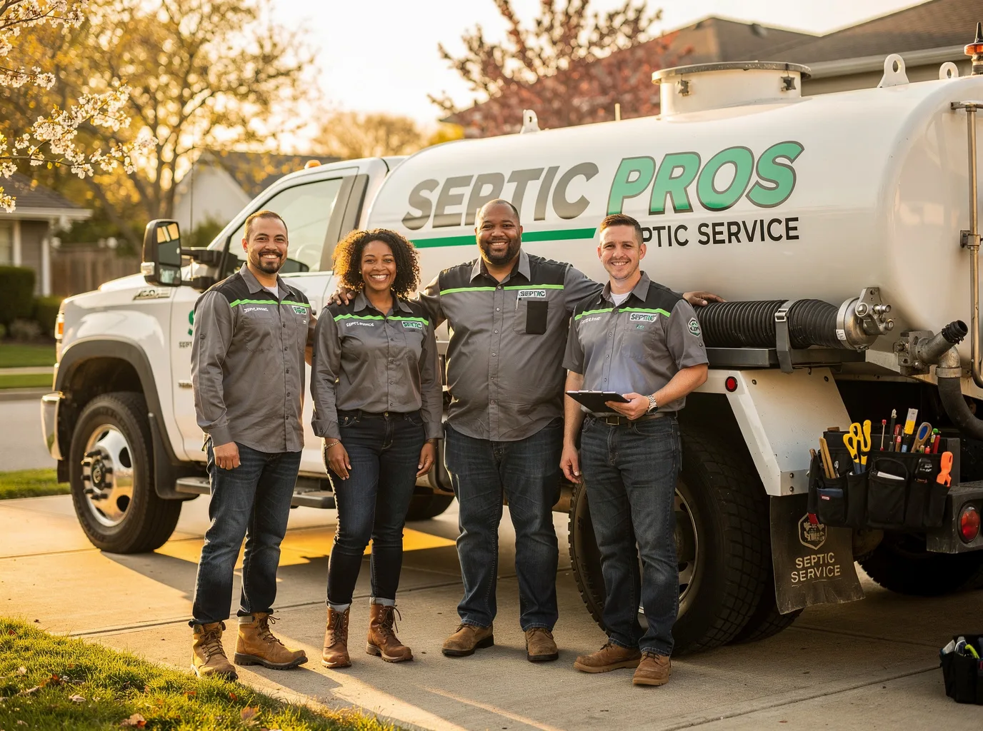 Septic Tank Pumping company in Lequire, OK